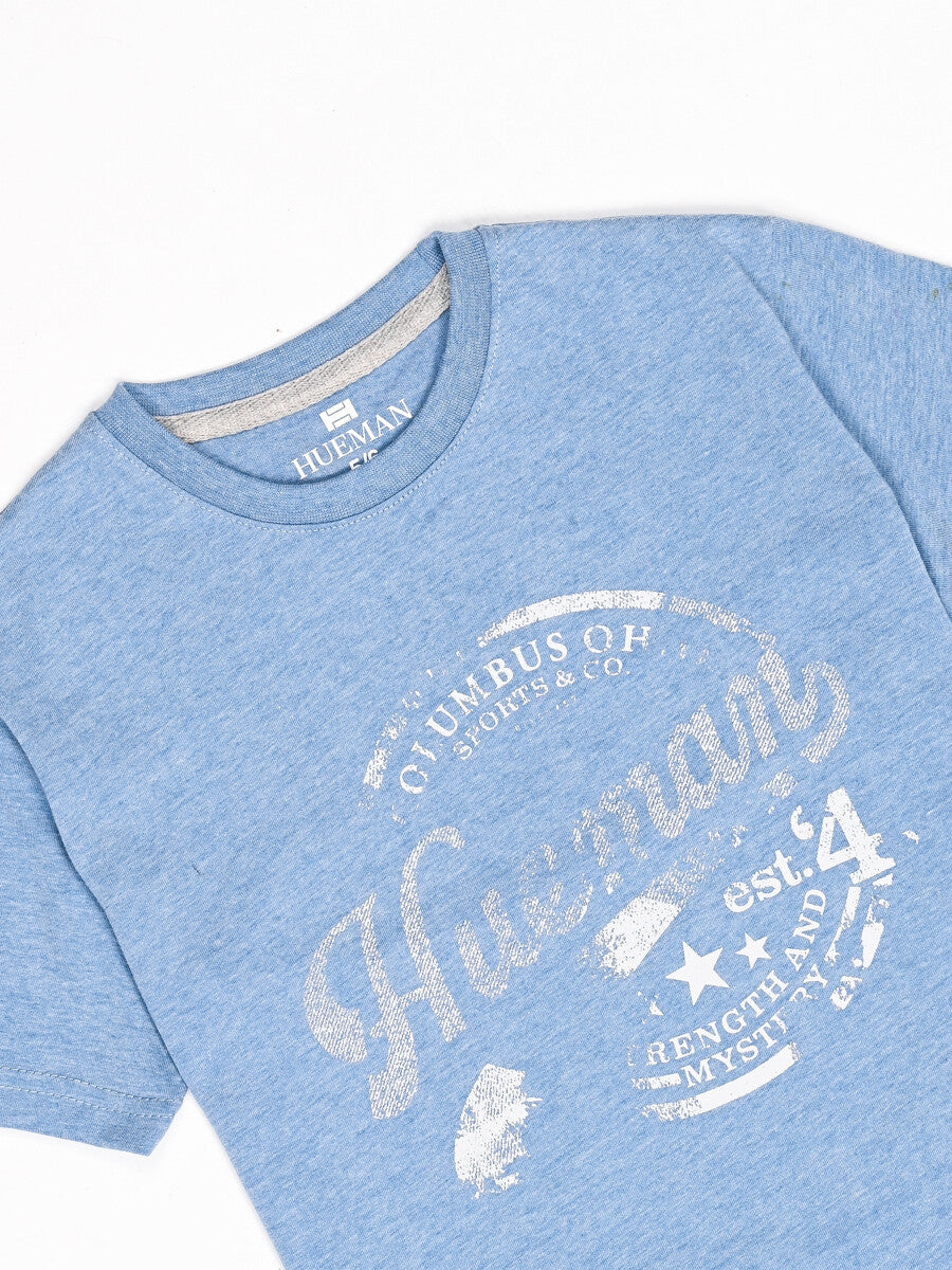 Kids Blue Vintage Summer T-Shirt