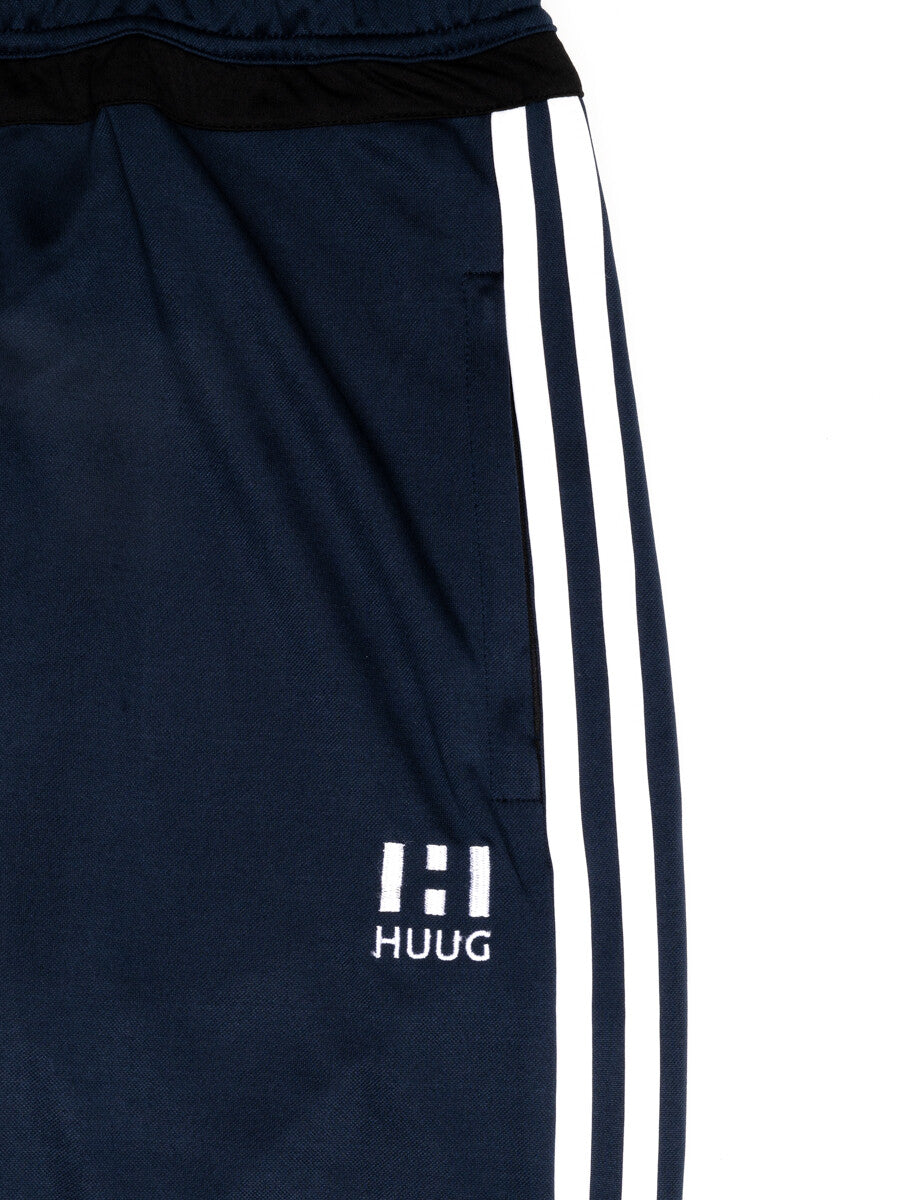 Men Navy Blue Track Pants