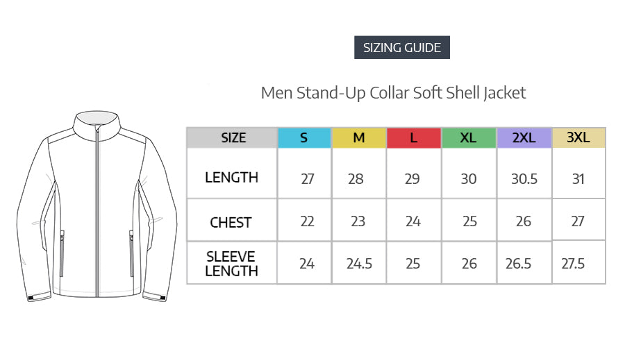 Men Olive Softshell Jacket