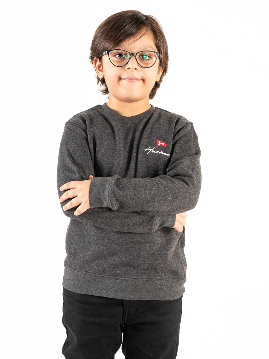 Kids Dark Grey Terry Sweatshirt