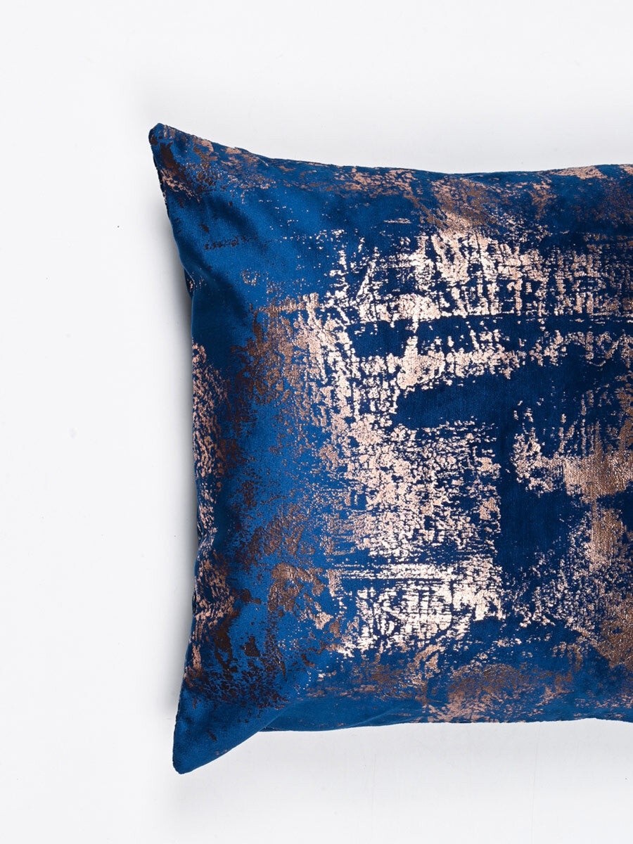 Royal Blue Jaguar Cushion Cover