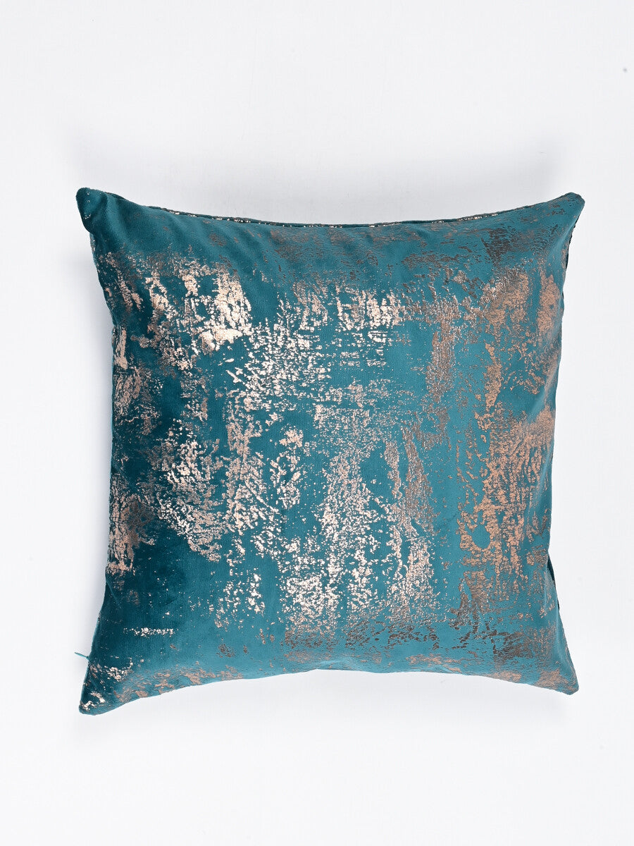 Shine Green Jaguar Cushion Cover