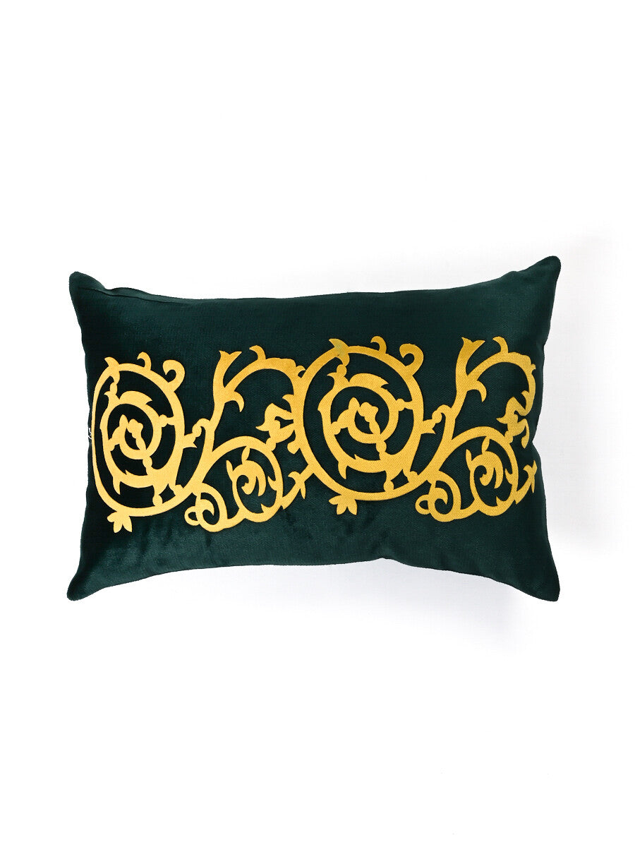 Ombre Green Throw Pillow Cushion Cover