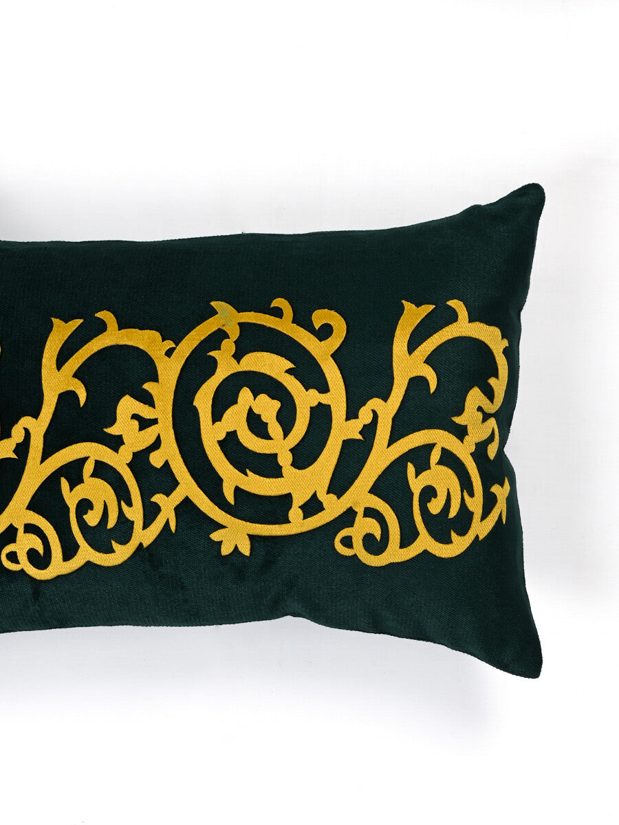 Ombre Green Throw Pillow Cushion Cover