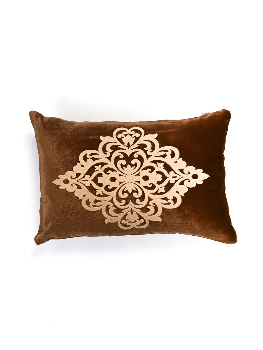 Stencil Throw Pillow Cushion Cover