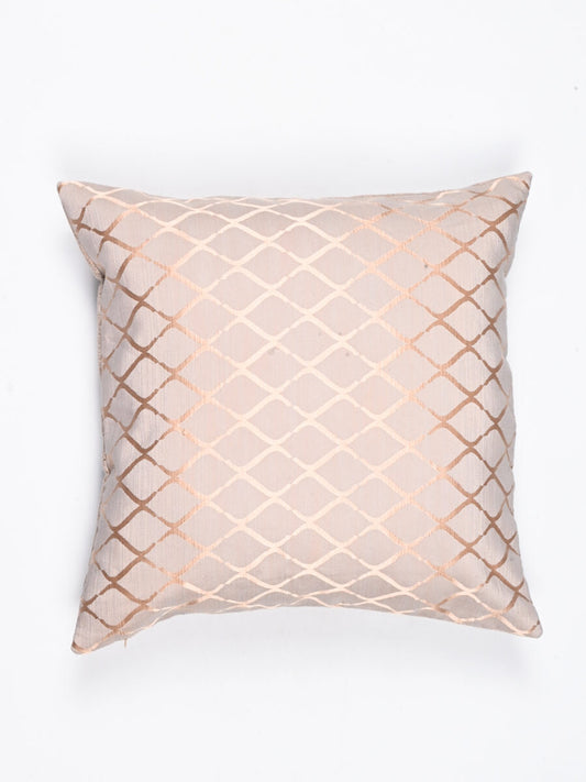 Splint Cream Silk Cushion Cover