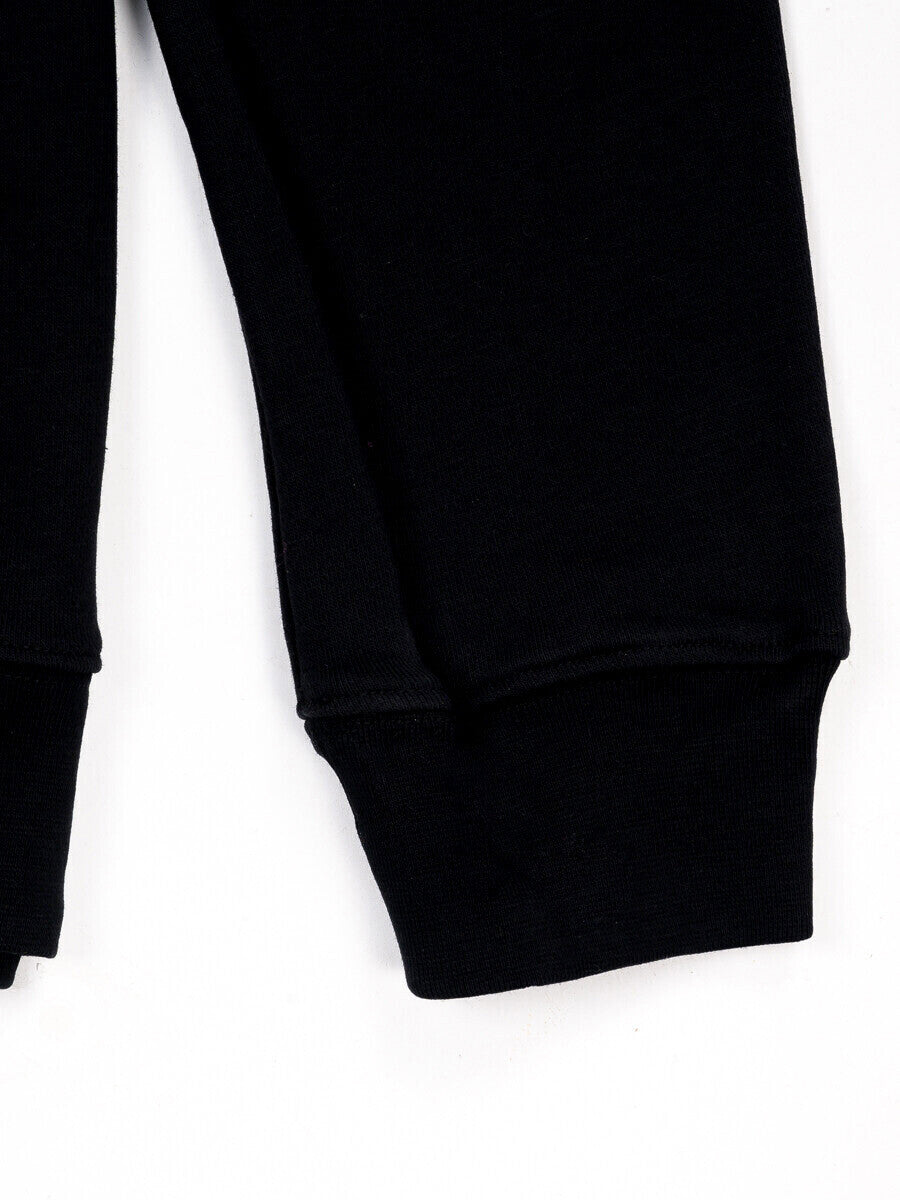 Men Charcoal Black Sweatshirt