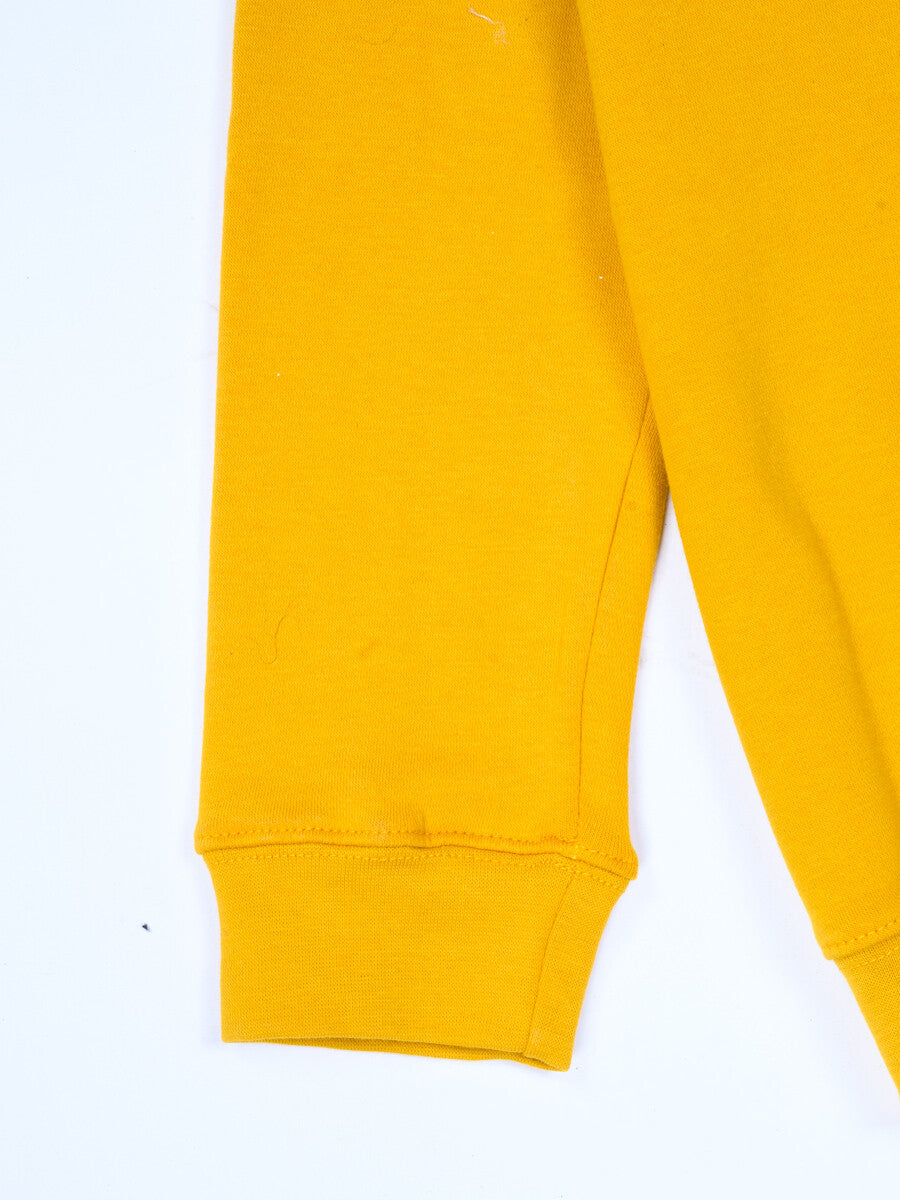 Kids Yellow Fleece Sweatshirt
