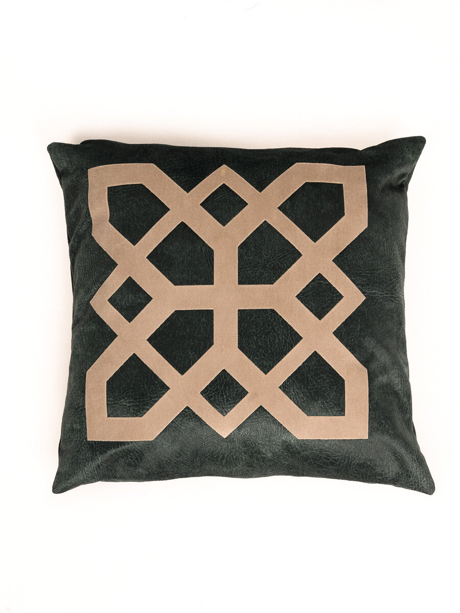 Castleton Green Velvet Cushion Cover