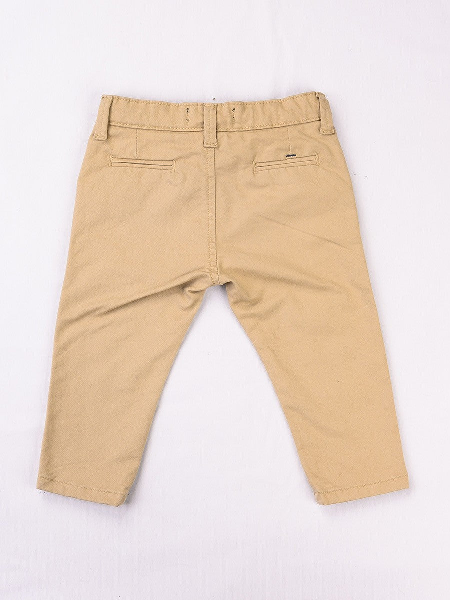 Turtell Kids Khaki Slim Fit Chinos