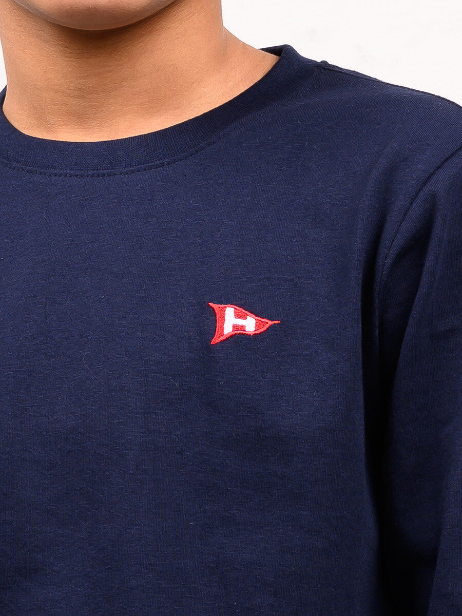 Kids Navy Blue Terry Sweatshirt