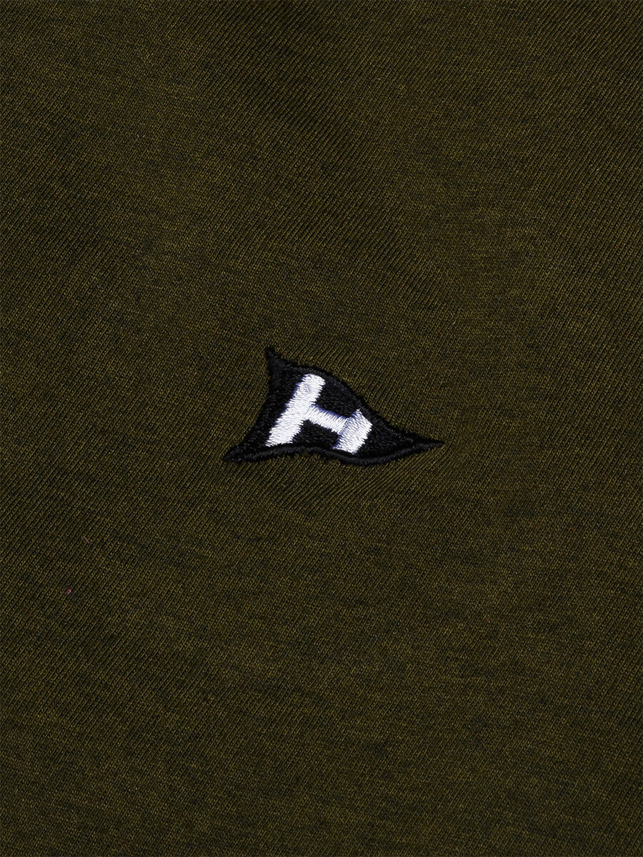 Kids Olive Terry Full Sleeve Sweatshirt