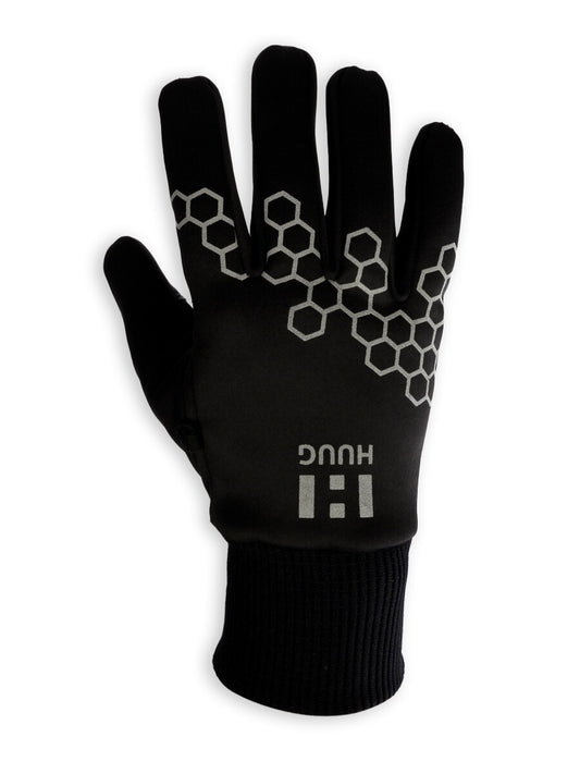 Unisex Touch Screen Winter Running Gloves Black
