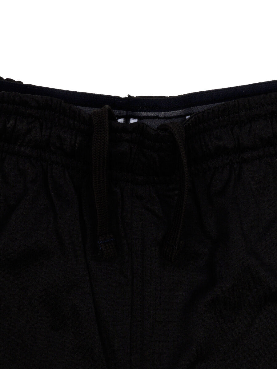 Men's Black Tech Graphic Shorts