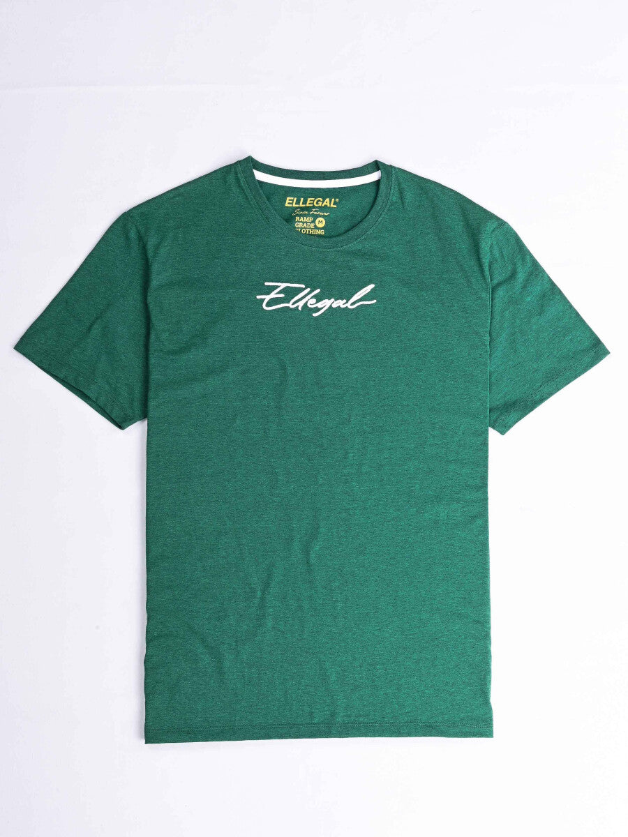 Cally Custom Fit Cotton Blend Tee Shirt- Bright Green