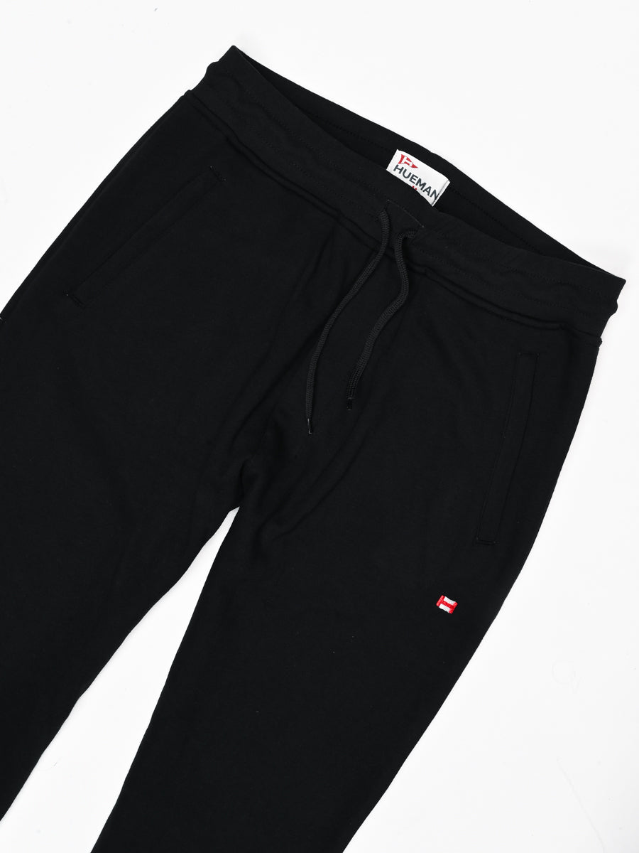 Men Black Slim-Fit Joggers