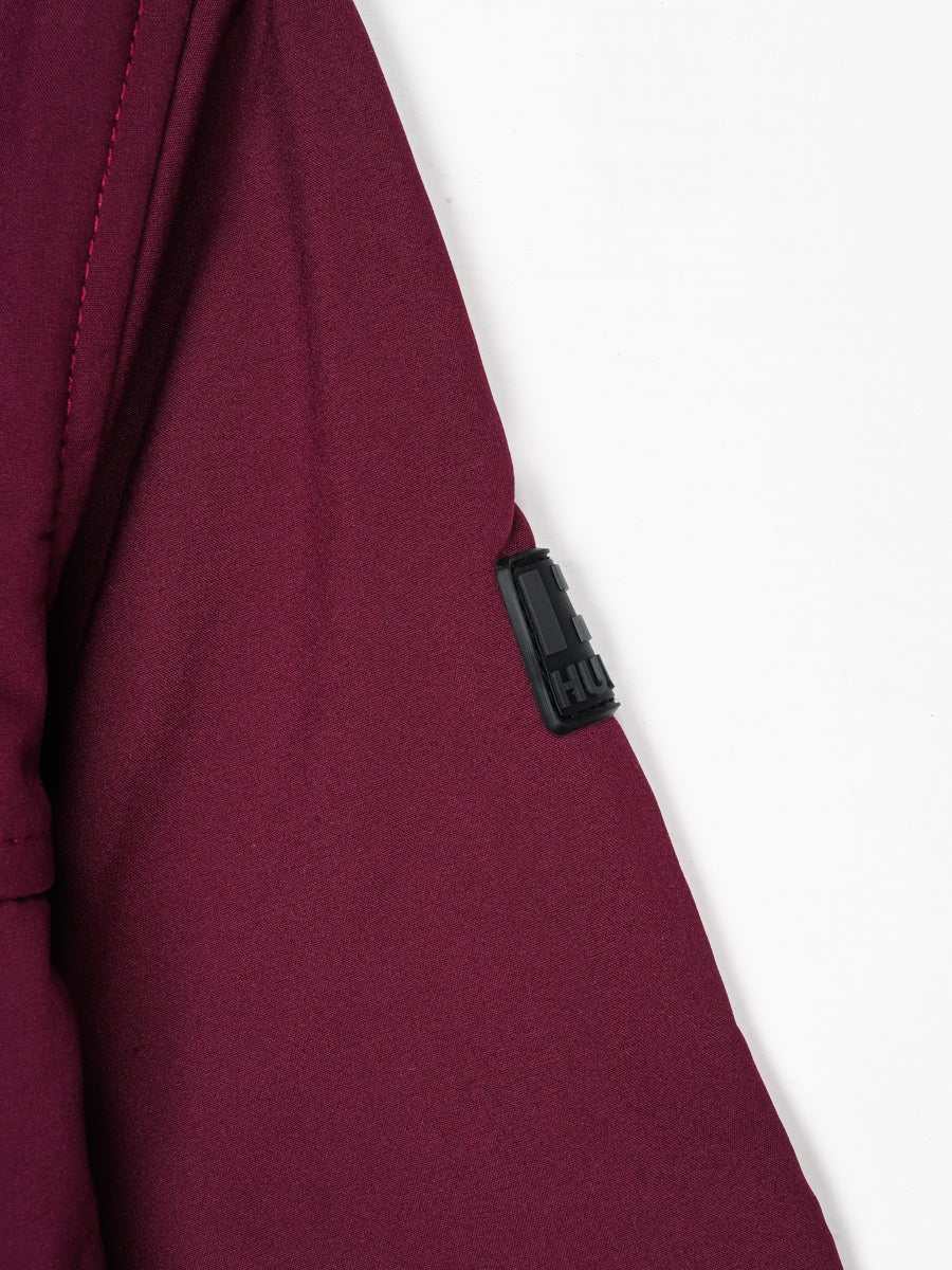 Cardinal Red Stand Up Collar Soft Shell Kids Jacket