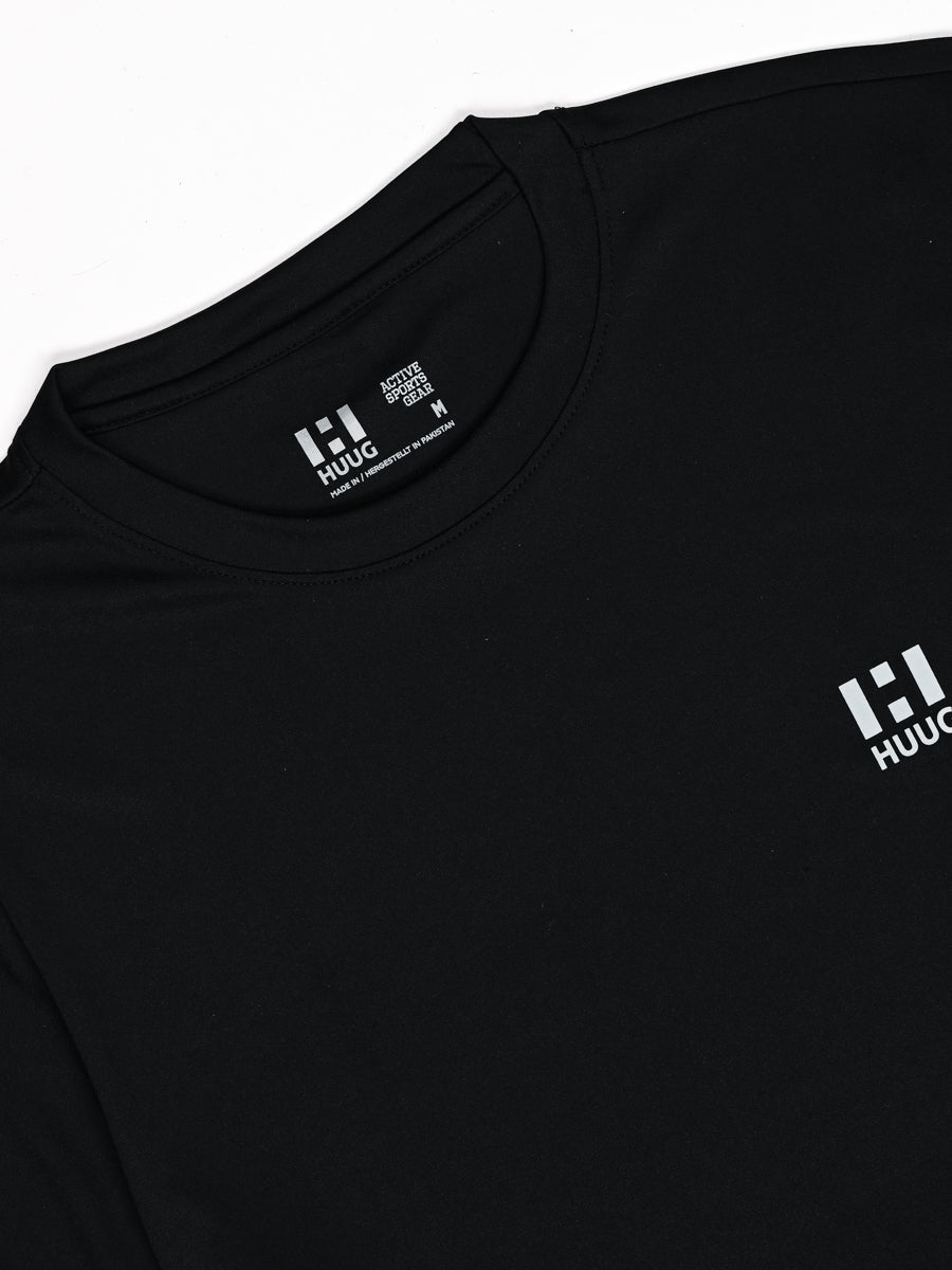 Men’s Black Hydra Fit Sports T-Shirt