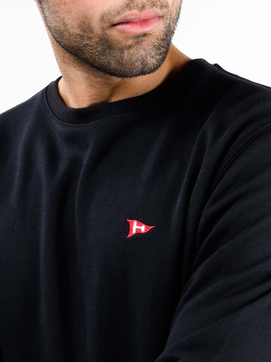 Men Black Terry Sweatsuits