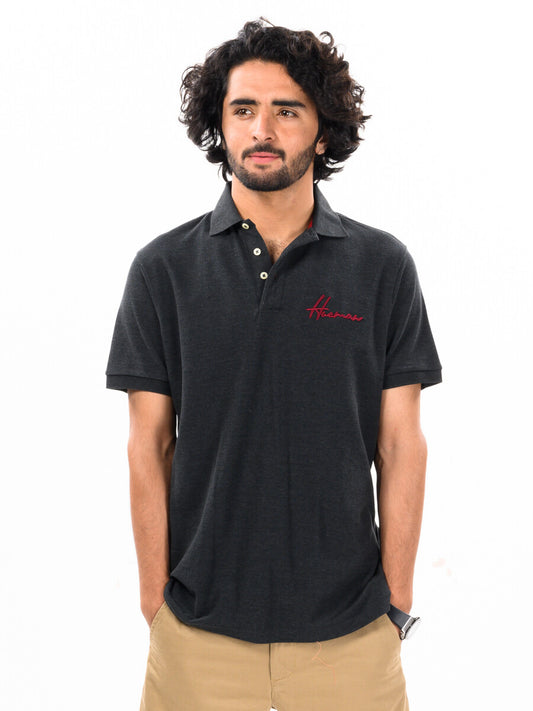 Men's Black Polo Shirt