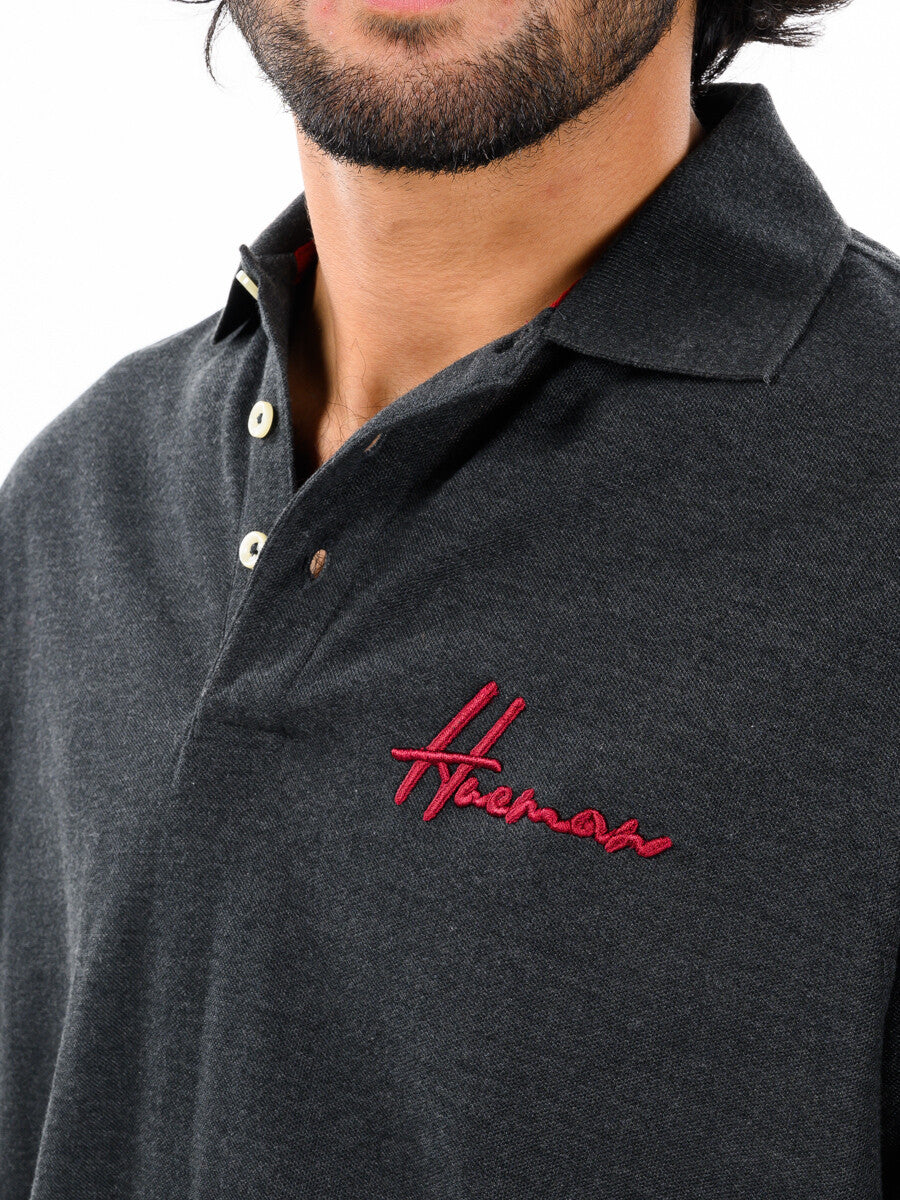 Men's Black Polo Shirt