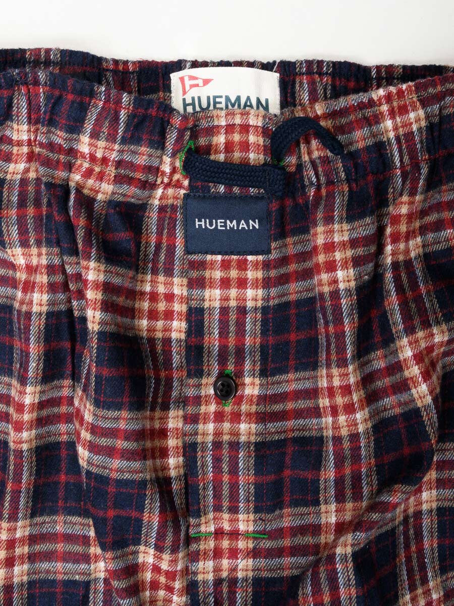 Men's Grey & Navy Flannel Relaxed Winter Pajamas - Pack of 2