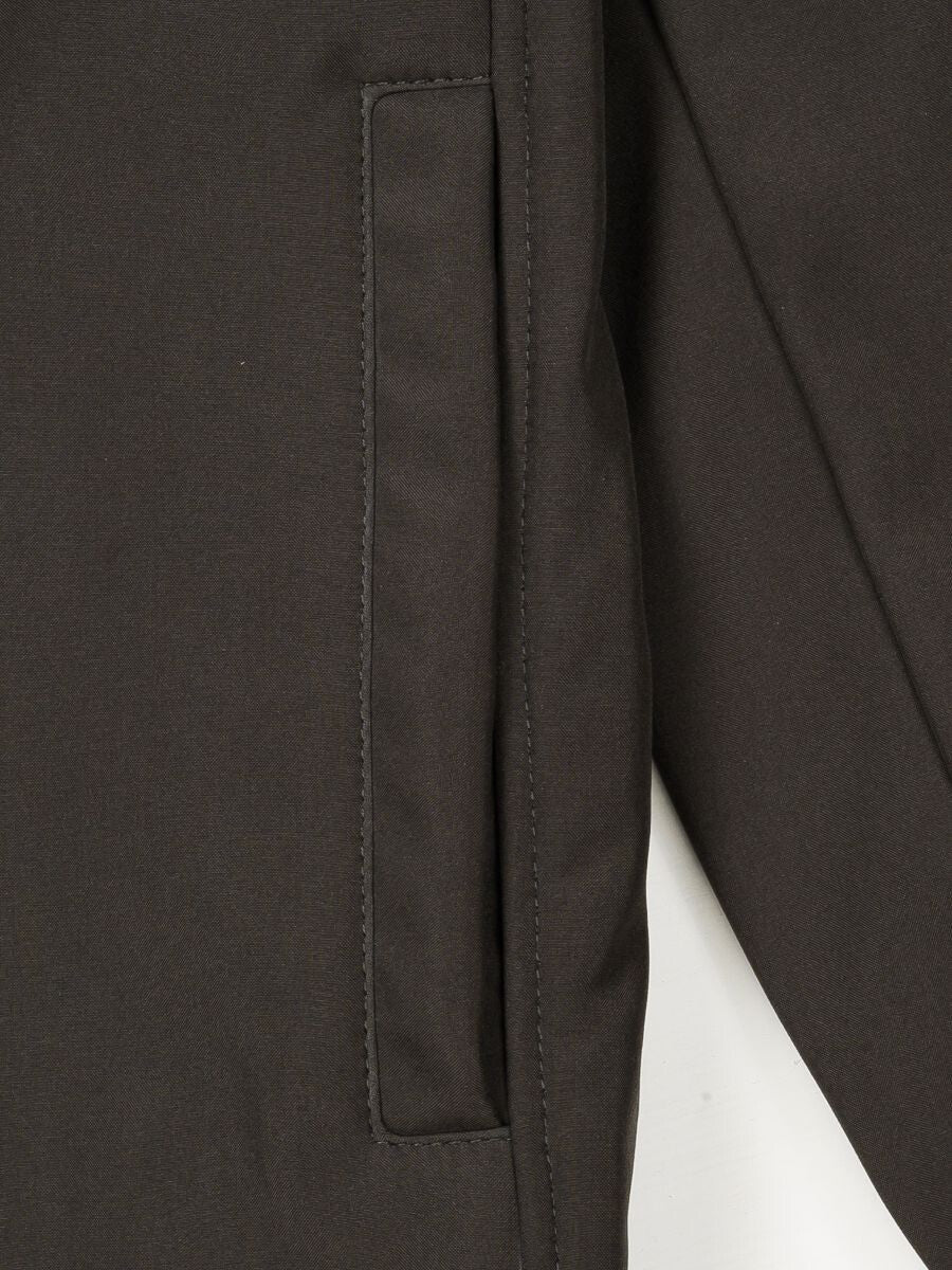 Mole Grey Stand Up Collar Soft Shell Men's Jacket