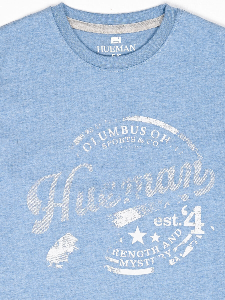Kids Blue Vintage Summer T-Shirt