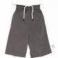 Men’s Grey & White Everyday Pique Training Shorts