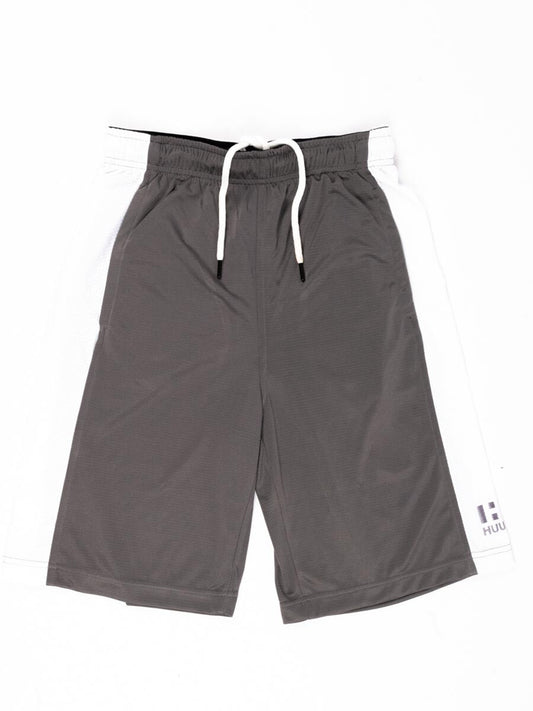 Men’s Grey & White Everyday Pique Training Shorts