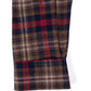 Men Brown/Red Flannel Button Down Shirt
