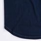 Women Navy Blue Round Bottom T-Shirt