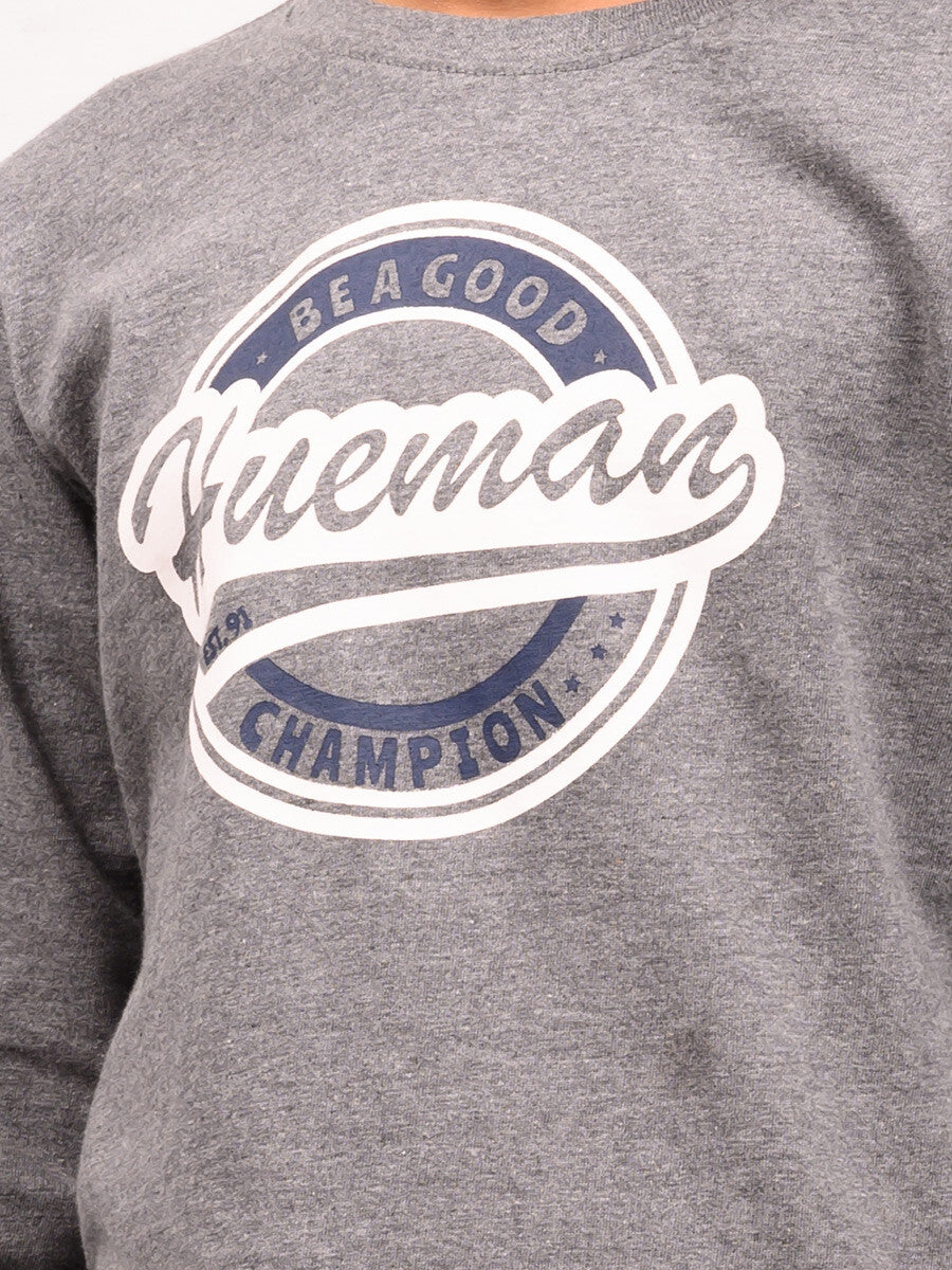 Kids Grey Full Sleeves T-Shirt