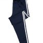 Men Navy Blue Track Pants