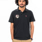 Men's Black Iconic Short Sleeve Polo Shirt