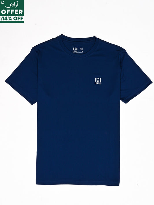 Men’s Blue Hydra Fit Sports T-Shirt