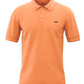 Men's Orange Polo Shirt With Black Undercollar Lining