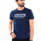 SF Flock Norwich Navy Cotton Tee Shirt