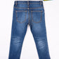 Turtell Kids Blue Washed Stretch Slim Fit Jeans