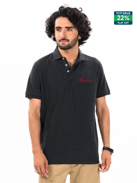 Men's Black Polo Shirt