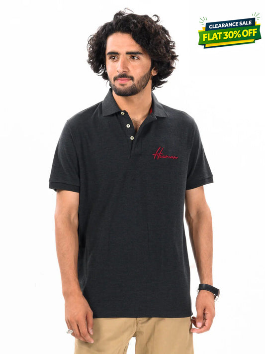 Men's Black Polo Shirt
