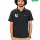 Men's Black Iconic Short Sleeve Polo Shirt