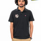 Men's Black Iconic Short Sleeve Polo Shirt