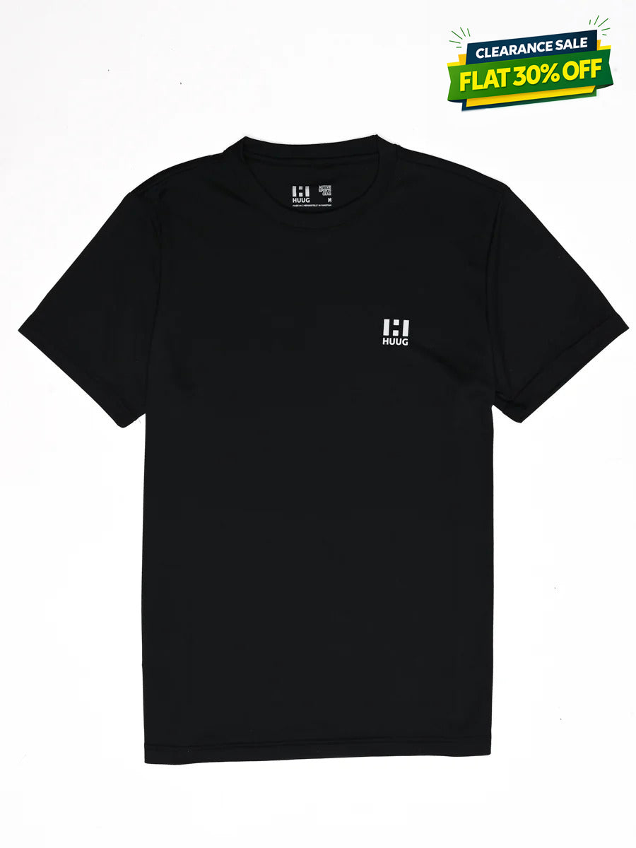 Men’s Black Hydra Fit Sports T-Shirt