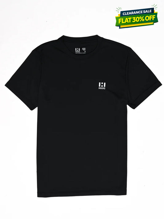 Men’s Black Hydra Fit Sports T-Shirt