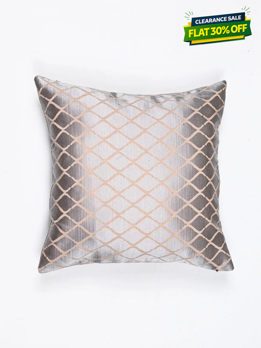 Nordic Style Grey Silk Cushion Cover