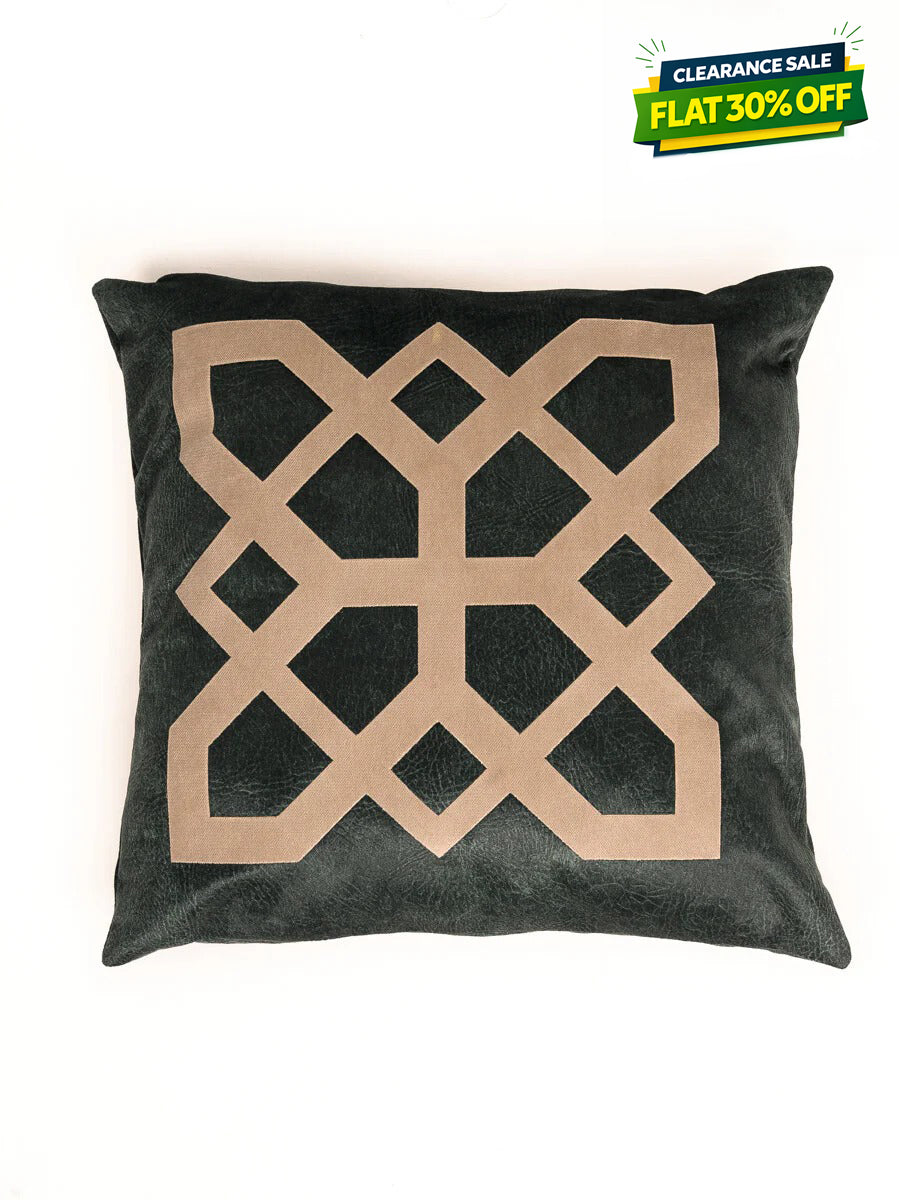 Castleton Green Velvet Cushion Cover