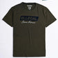 SF Flock Olive Green Cotton Tee Shirt