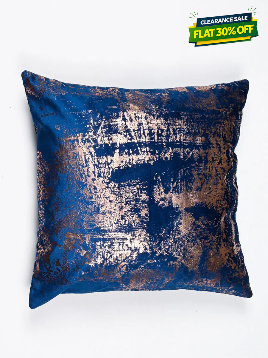 Royal Blue Jaguar Cushion Cover