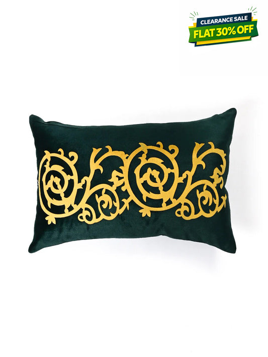 Ombre Green Throw Pillow Cushion Cover